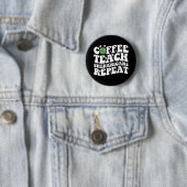 Kaffee Teach Shenanigans Wiederholen Disco Ball Le Button (Beispiel)