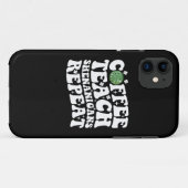 Kaffee Teach Shenanigans Wiederholen Disco Ball Le Case-Mate iPhone Hülle (Rückseite (Horizontal))