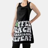 Kaffee Teach Shenanigans Wiederholen Disco Ball Le Schürze (InSitu)