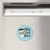 Kaffee, Teach, wiederholen Magnet (In Situ (Geschirrspüler))