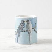 Kaffee Tee Hot Cocoa Tasse Parakeets Budgie Bird C (Mittel)