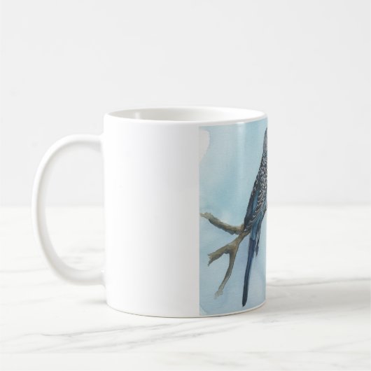 Kaffee Tee Hot Cocoa Tasse Parakeets Budgie Bird C (Links)
