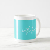 Kaffee-Tee individuell mit Liebe Kaffeetasse (VorderseiteRechts)