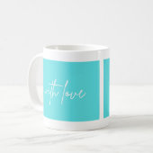 Kaffee-Tee individuell mit Liebe Kaffeetasse (Vorderseite Links)