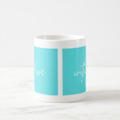 Kaffee-Tee individuell mit Liebe Kaffeetasse (Mittel)
