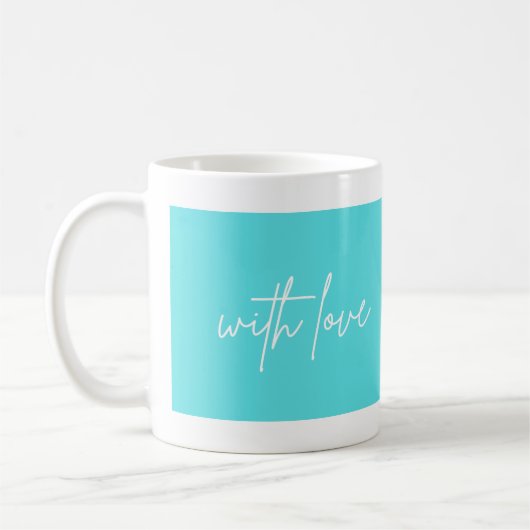 Kaffee-Tee individuell mit Liebe Kaffeetasse (Links)