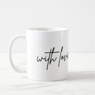 Kaffee-Tee individuell mit Liebe Kaffeetasse