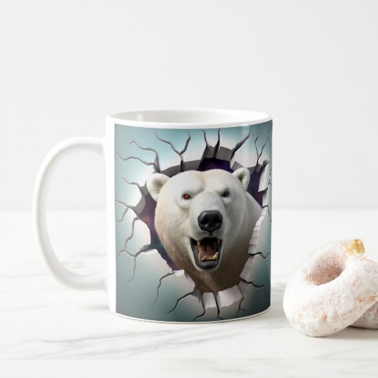 Kaffee, Tee, Kakao-Tasse Kaffeetasse (Mit Donut)