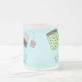 Kaffee, Tee oder ICH? Mattglastasse (Mittel)