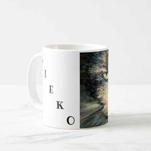 Kaffee, Tee oder Mieko Kaffeetasse (Vorderseite Links)