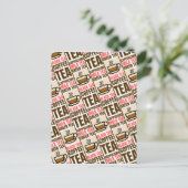 KAFFEE TEE-PATTER, Postkarte (Stehend Vorderseite)
