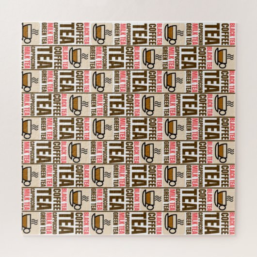 KAFFEE TEE-PATTER, Puzzle (Horizontal)