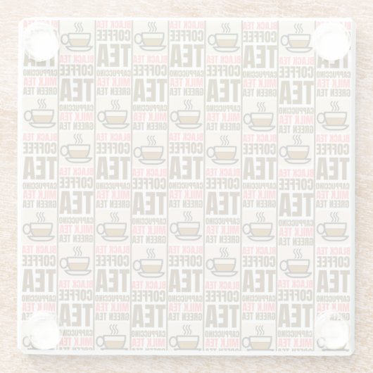 KAFFEE-TEE-PATTER, Untersetzer (Rückseite)