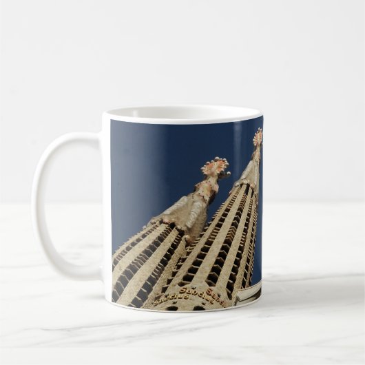 Kaffee-Tee-Tasse Barcelonas Spanien Gaudi España Kaffeetasse (Links)