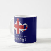 Kaffee Tee Tasse British Teapot Funny Oolong Zitat (Vorderseite Links)