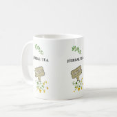 Kaffee/Tee-Tasse "Kräutertee" Kaffeetasse (Vorderseite Links)