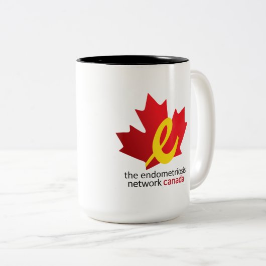 Kaffee-/Tee-Tasse Zweifarbige Tasse (VorderseiteRechts)