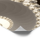 Kaffee-Tentakel-Plakat Poster (Ecke)