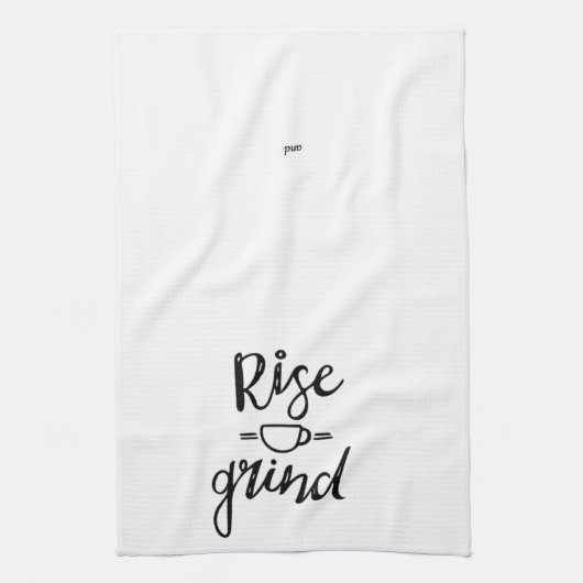 Kaffee Themenküche Handtuch (Vertikal)