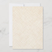 Kaffee Themenpaare Brautdusche Einladung (Rückseite)