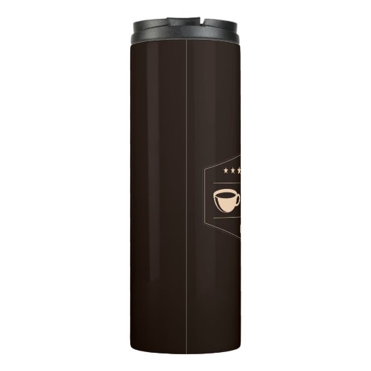 Kaffee Thermosbecher (Rückseite)