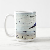 Kaffee Think Seagull Beach Tasse (Links)