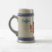 "Kaffee-Tier-Café-" Kaffee-Tasse Bierglas (Links)