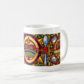 Kaffee Tiki Tasse - Totems (VorderseiteRechts)
