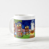Kaffee Tiki Tasse - Weg zum Wecken (Vorderseite Links)
