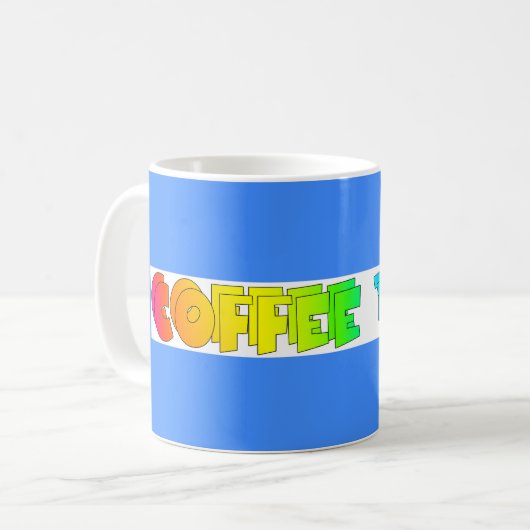 KAFFEE-TIME-KAFFEE-TASSE KAFFEETASSE (Vorderseite Links)
