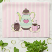 Kaffee Time Kitchtuch Geschirrtuch (Gefaltet)