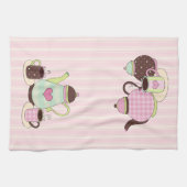 Kaffee Time Kitchtuch Geschirrtuch (Horizontal)