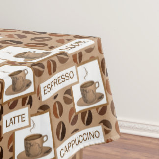 Kaffee Tischdecke