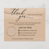 Kaffee Tone Online Store Kleines Unternehmen Viele Flyer (Vorne)