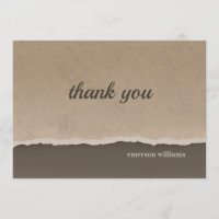 Kaffee Torn Edges Stationery