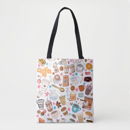 Kaffee-Tote-Tasche Tasche (Vorderseite)