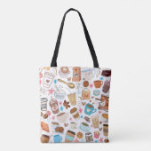 Kaffee-Tote-Tasche Tasche (Rückseite)