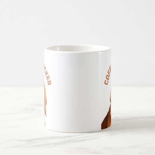 Kaffee-Tracker Hund Kaffeetasse (Mittel)