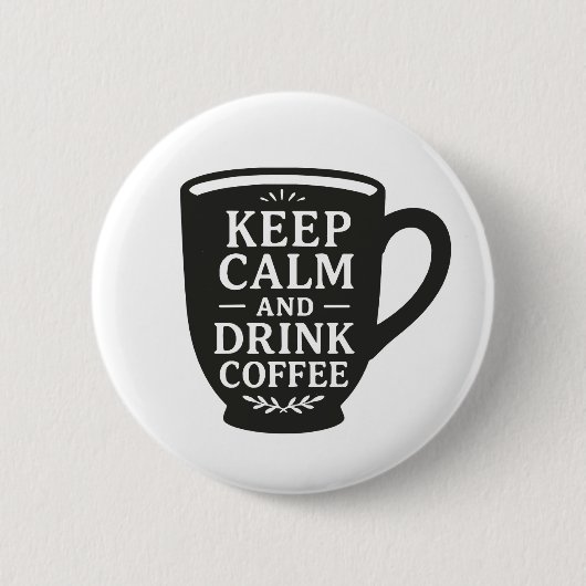 Kaffee trinken button (Vorderseite)