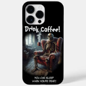 Kaffee trinken Case-Mate iPhone hülle (Rückseite)