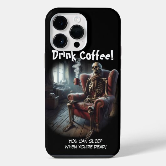 Kaffee trinken iPhone hülle (Rückseite)