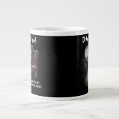 Kaffee trinken Jumbo-Tasse (Vorderseite)