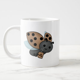 Kaffee trinken Ladybug Riesenkaffee Tasse