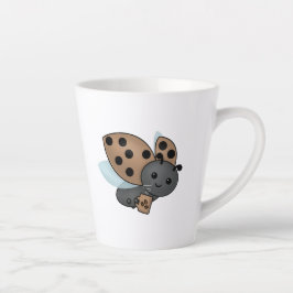 Kaffee trinken Ladybug Riesenlatte Tasse