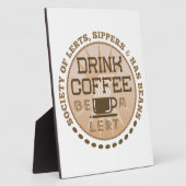 Kaffee trinken - Lest sein Fotoplatte (Seite)