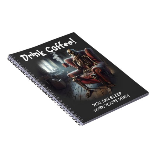 Kaffee trinken notizblock (Rechte Seite)