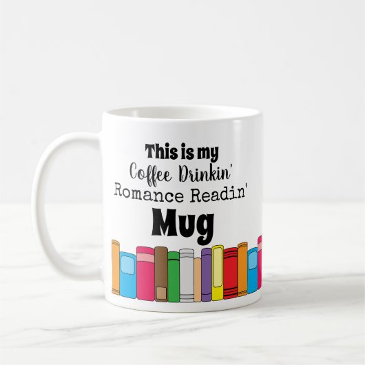 Kaffee trinken, Romance Lesestube Kaffeetasse (Links)