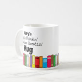 Kaffee trinken, Romance Lesestube Kaffeetasse (Vorderseite Links)