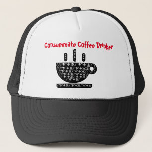Kaffee trinken truckerkappe