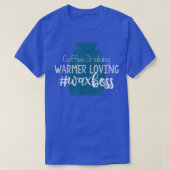 Kaffee trinken wärmer Love Wa Boss Scentsy Wain T-Shirt (Design vorne)